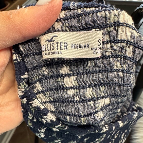 Hollister Blue and White Strapless Sundress - Picture 5 of 5